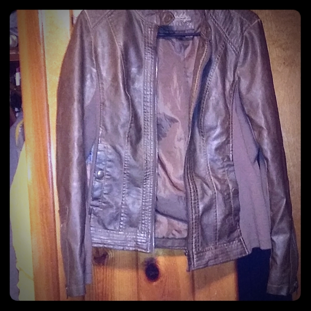 Real leather jacket